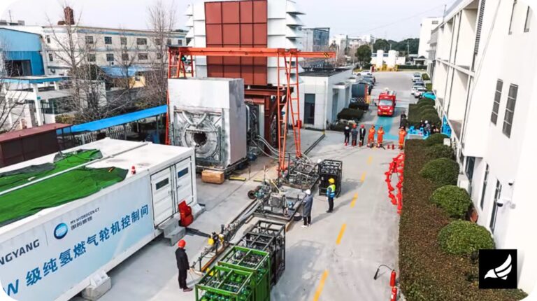 The World’s First 30MW Pure Hydrogen Electrical Generator Now Debuts