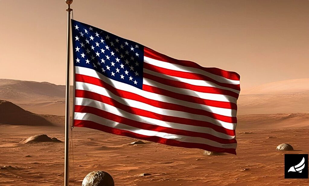 News - Trump says we will plant the American flag on Mars and beyond