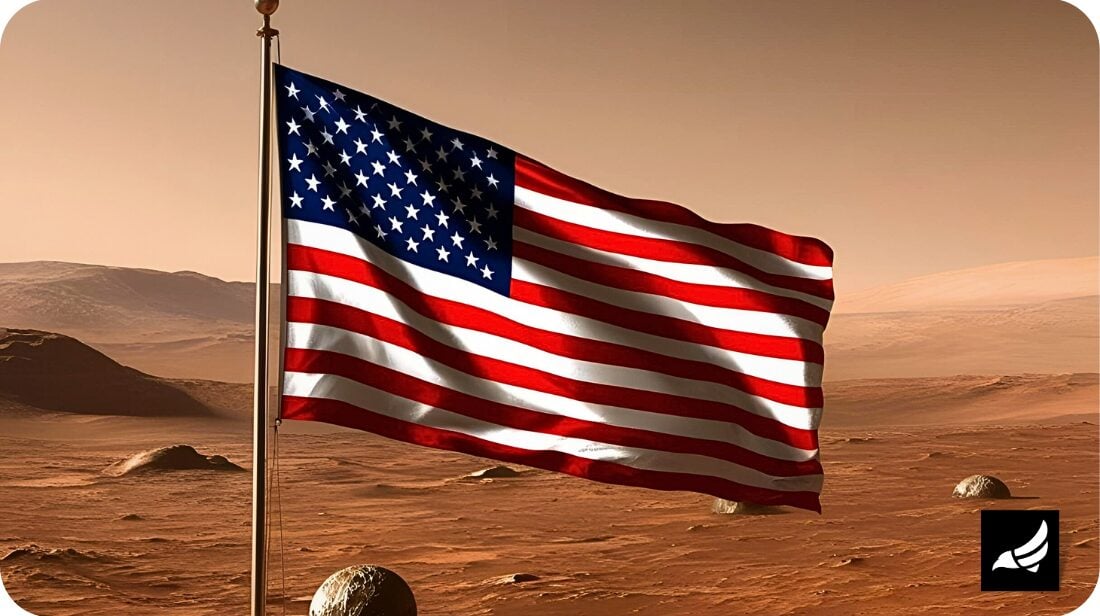 News - Trump says we will plant the American flag on Mars and beyond