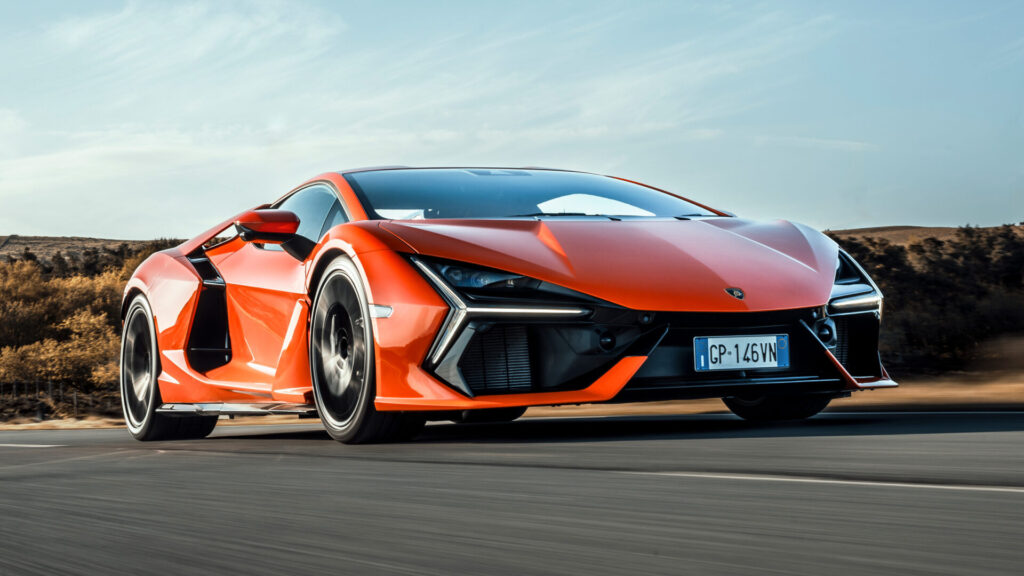 Success Synonym depicted by a Lamborghini Revuelto. Lamborghini symbolizing synonyms for success like triumph and achievement.