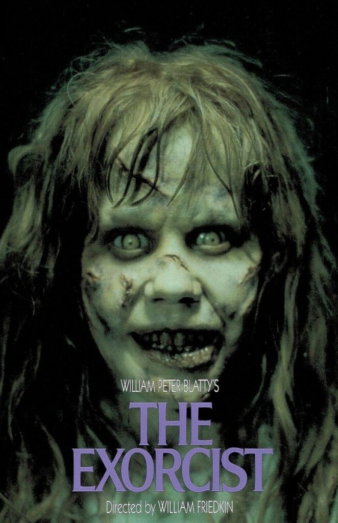 Best Horror Movies including The Exorcist with Linda Blair