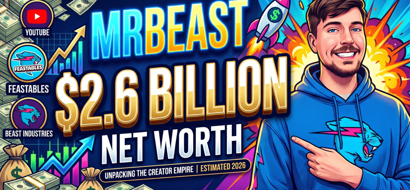 MrBeast Net Worth How Much Is Jimmy Donaldson Worth in 2026