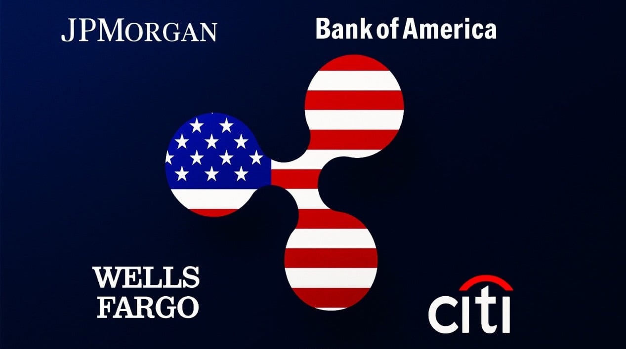 Stablecoin news today - Major US banks are launching a U.S. Dollar-backed stablecoin for 2027. Investors eye XRP as a main grab.