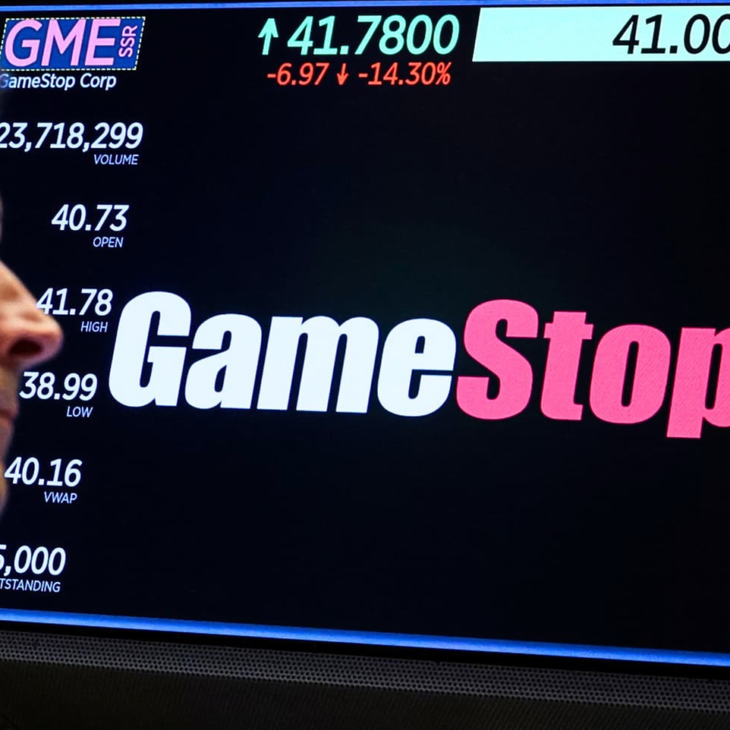 GameStop short interest and short squeeze news