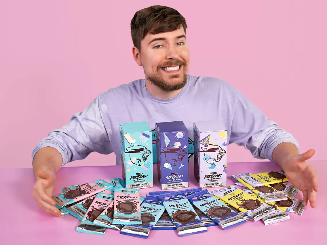 MrBeast's Feastables business and reported revenue